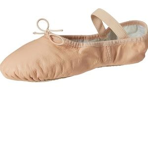 BLOCH Womens Dansoft Full Sole Leather Ballet dance slipper shoes sz 4.5 D NWT